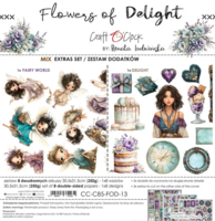 Craft O&rsquo;Clock Flowers of Delight Extras Knipset Mix