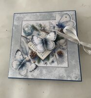 Pop-up Kaart Bloemen voor Kerst DIY Pakket