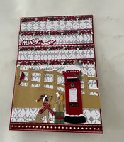 Triple Tiered Wiper Card Kerst Online Workshop | Leer een Unieke 3D Kerstkaart Maken