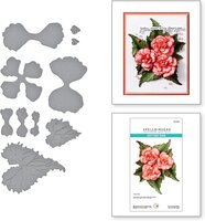 Maak levensechte bloemen met Spellbinders Susan's Garden Begonia and Ladybugs
