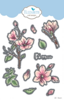 Elizabeth Craft Designs Blossom 1883 &ndash; bloemen stempelen &eacute;n uitsnijden