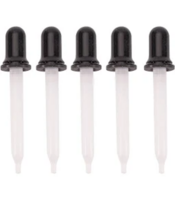 Vaessen Creative Plastic Droppers 7005-008 &ndash; 5 pipetten voor Ecoline en aquarelverf