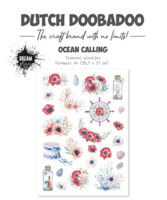Dutch Doobadoo Ocean Calling stansvel 474.007.029 &ndash; snel een sfeervolle kaart met zeegevoel