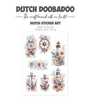 Dutch Doobadoo Waves of the Seas 491.201.006 &ndash; maritiem stansvel voor kaarten en creatieve projecten