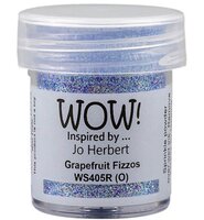 WOW! Embossing Powder Grapefruit Fizz WS405R &ndash; blauw paarse glitter