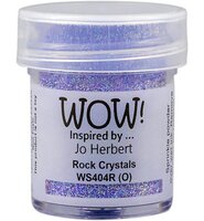 WOW! Embossing Powder Rock Crystals WS404 &ndash; blauw paarse glitter