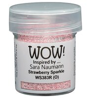 WOW! Strawberry Sparkle WS383R Embossingpoeder