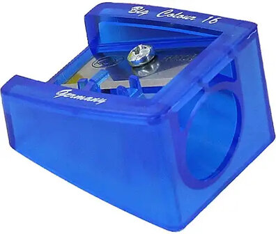 Puntenslijper voor dikke potloden en kleurpotloden