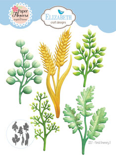 ECD Spring Awakening Dies Floral Greenery 3