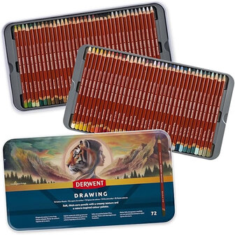 Derwent Drawing Kleurpotloden Set 72x