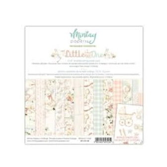 MINTAY LITTLE ONE 6X6&rdquo; &ndash; ZACHT EN LIEF DESIGNPAPIER VOOR BABYPROJECTEN