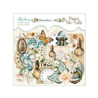Mintay Grandma&rsquo;s Attic &ndash; 60 Paper Die Cuts