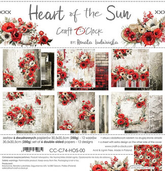 Heart of the Sun designpapier