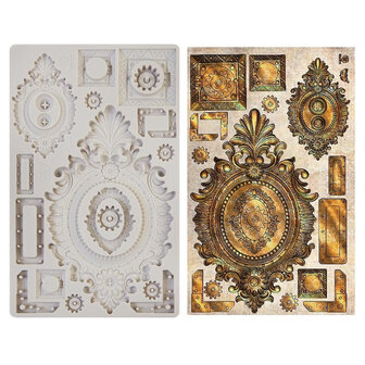 Finnabair Grungy Frames mold voor zelfhardende klei en mixed media