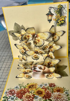 workshop pop up kaart met mechanisme erin