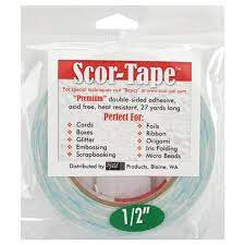 Score Tape 1/2" - Dubbelzijdige tape van Score Pal