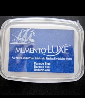 Tsukineko ML-600 Danube Blue de luxe inkt pad