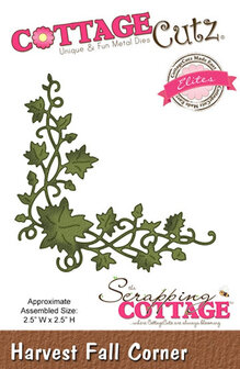 Cottage Cutz snijmal Harvest Fall Corner