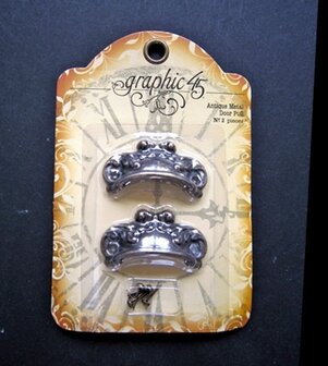 Graphic 45 / Idea-ology Antique Metal Door Pull