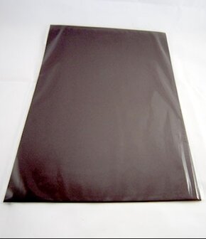 Donkerbruin cardstock A4 &ndash; 90 grams papier (10 vellen)