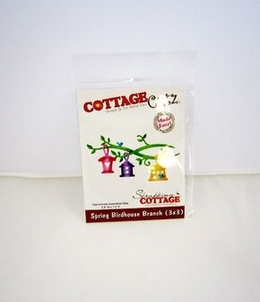Cottage Cutz snijmal Spring Birdhouse Branch