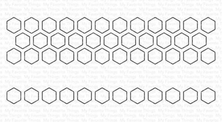 Die-namics Open Hexagon Borders