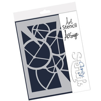 Clarity stencil WHEEL A5