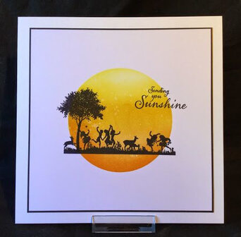 Clarity stamp MEADOW DANCE &amp; DEERSCAPE SET