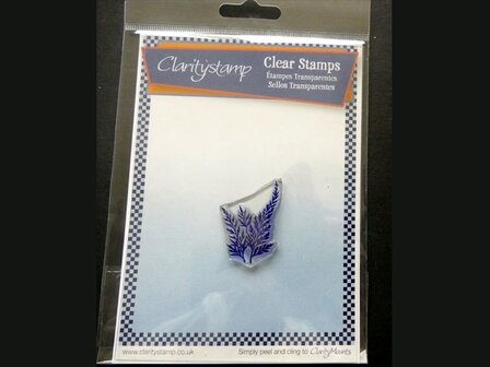 Clarity stamp fern stempelset 87