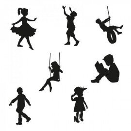 Clarity stamp REMOUNTABLE WEE FOLK SET 2