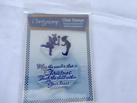 Clarity stamp wonder fairies. stempel set
