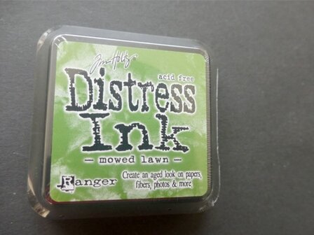 Distress Ink Mowed Lawn