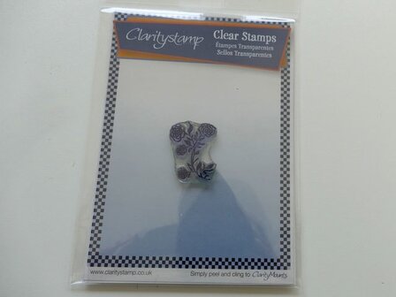 Clarity stamp camellia stempelset