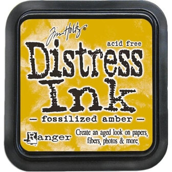 Distress Ink Fossilized Amber 5 Tim Holtz