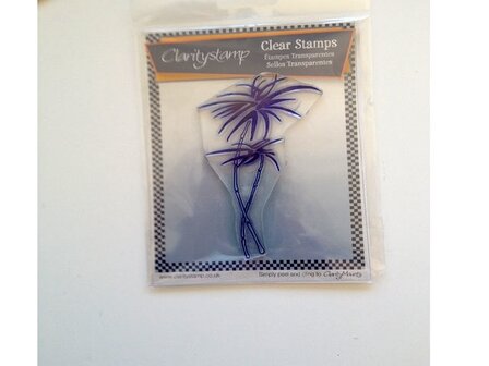 Clarity stamp long palmtakken stempelset