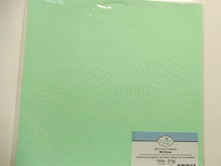 Mint Green Soft Finish Cardstock