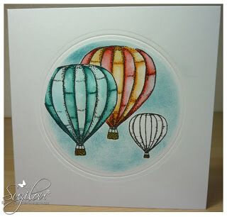 filmography hot air ballon stempelset