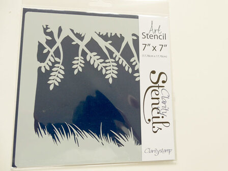 Clarity stencil SAVANNAH 7" X 7"