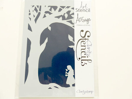 Clarity stencil FAIRYTALE A5
