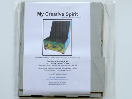 Stamping Card Storage Kit &ndash; Zelf een stijlvolle opbergbox maken voor je stempelkaarten