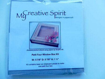 Petit Four Window Box Kit