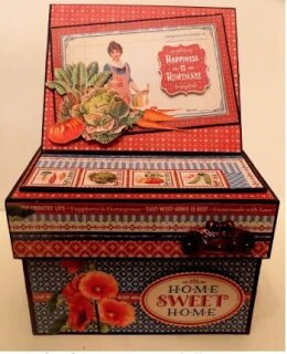 Photo/Recipe Box with Stand Kit