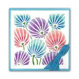 Clarity Stencil &ndash; Chinese Lanterns (7x7")