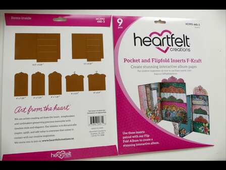 Pocket and Flipfold Inserts F Kraft