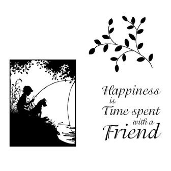 Claritystamp Gone Fishing &ndash; Stempelset 126