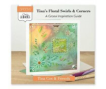 Clarity boek inspiration tina's floral swirsl &amp; corners