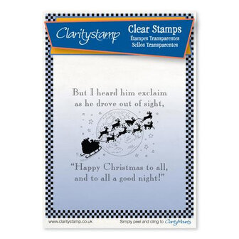 Clarity stamps Twas the Night Good Night