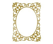 Couture Creation hot foil stamp classic frame