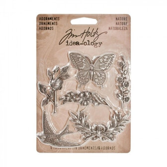 Tim Holtz Adornments Nature