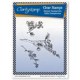 Clarity stamp blossom branches stempelset